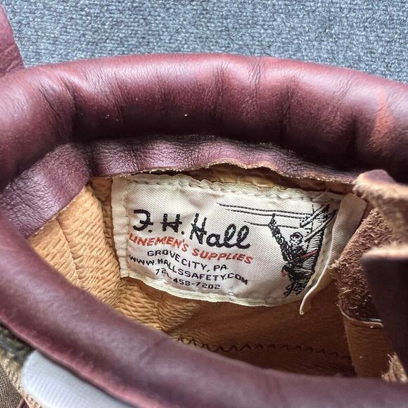 Matterhorn Lineman Boots Men's 12 J.H. Hall's Gore-Tex Waterproof‎ Leather Work - Picture 14 of 16